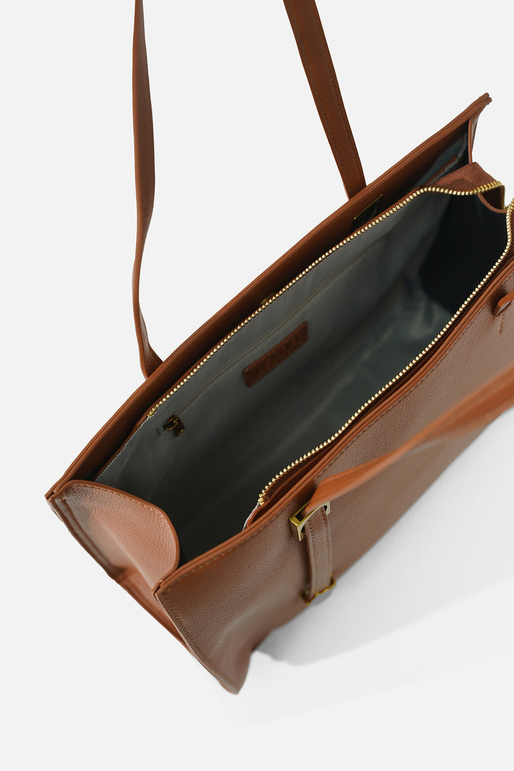 TAN BOARDROOM TOTE