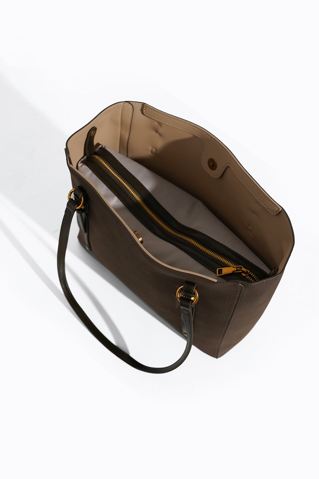 OLIVE MESSENGER TOTE