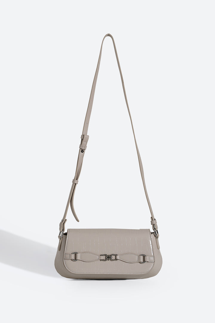 CROC BUCKLE BAG