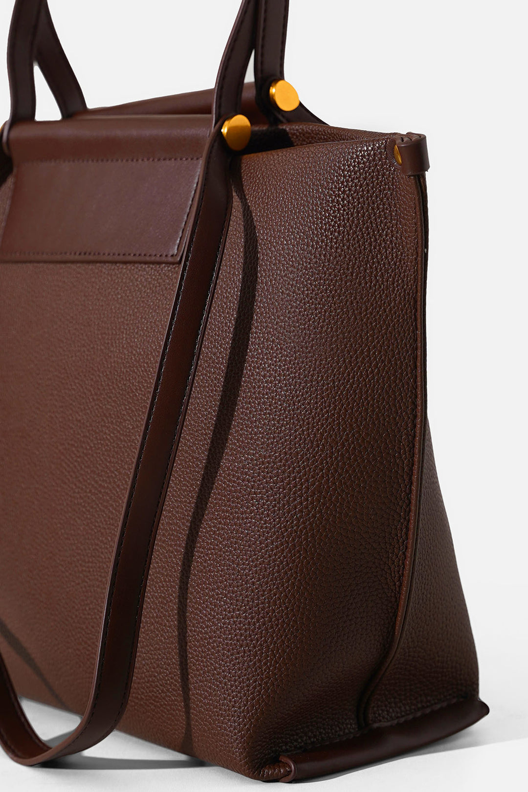 BROWN WEEKEND TOTE