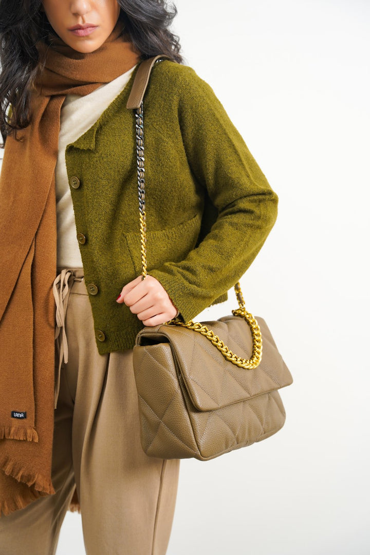 KHAKI MAUI SHOULDER BAG