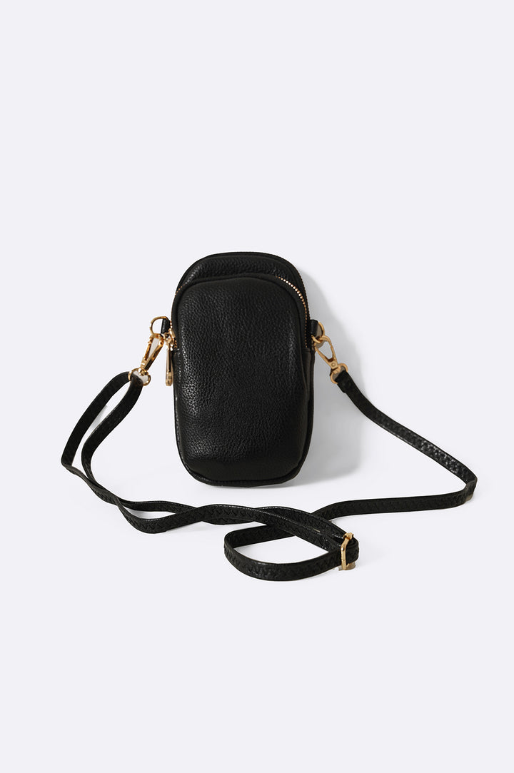 BLACK ESSENTIAL CROSSBODY (UNISEX)