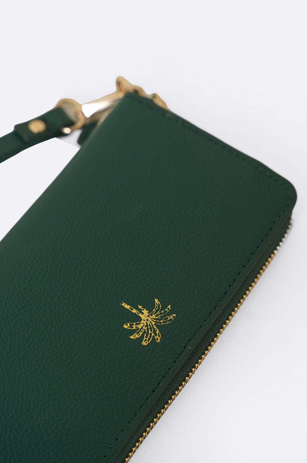 GREEN RESORT LEATHER WALLET