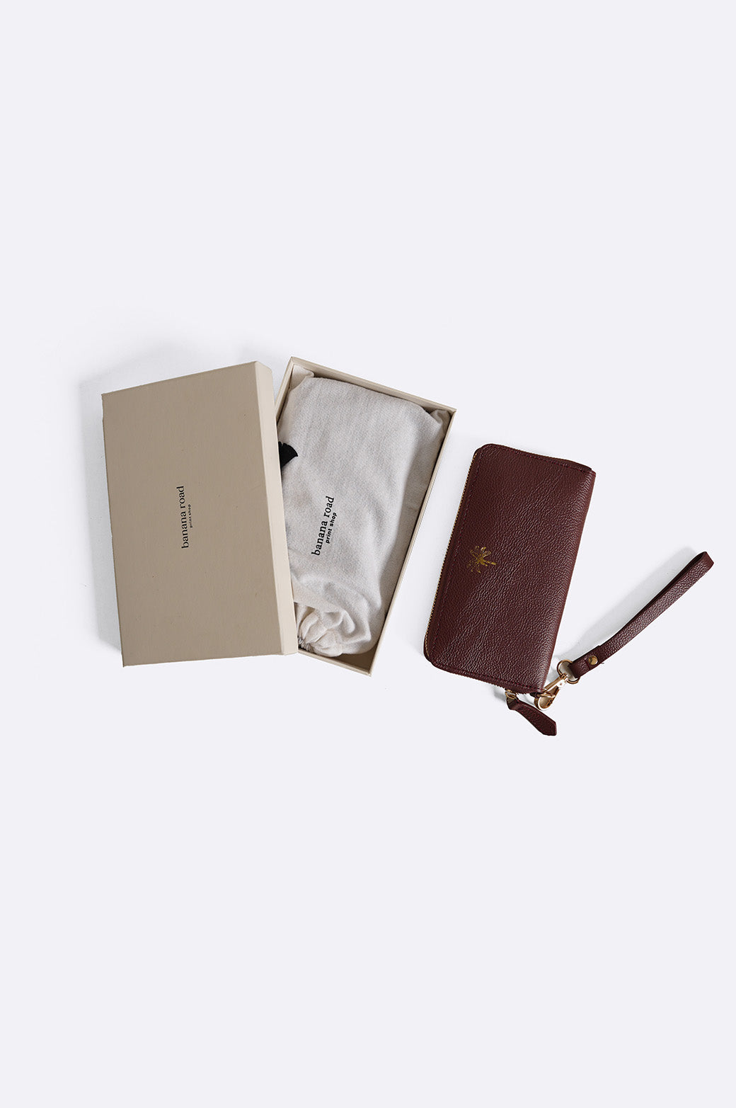 MAROON RESORT LEATHER WALLET