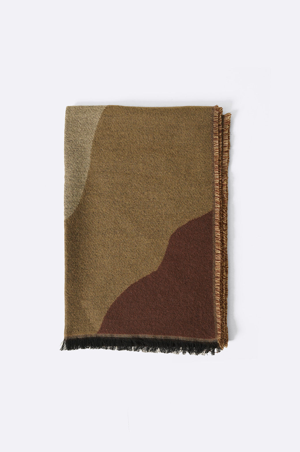 REVERSIBLE JACQUARD SCARF