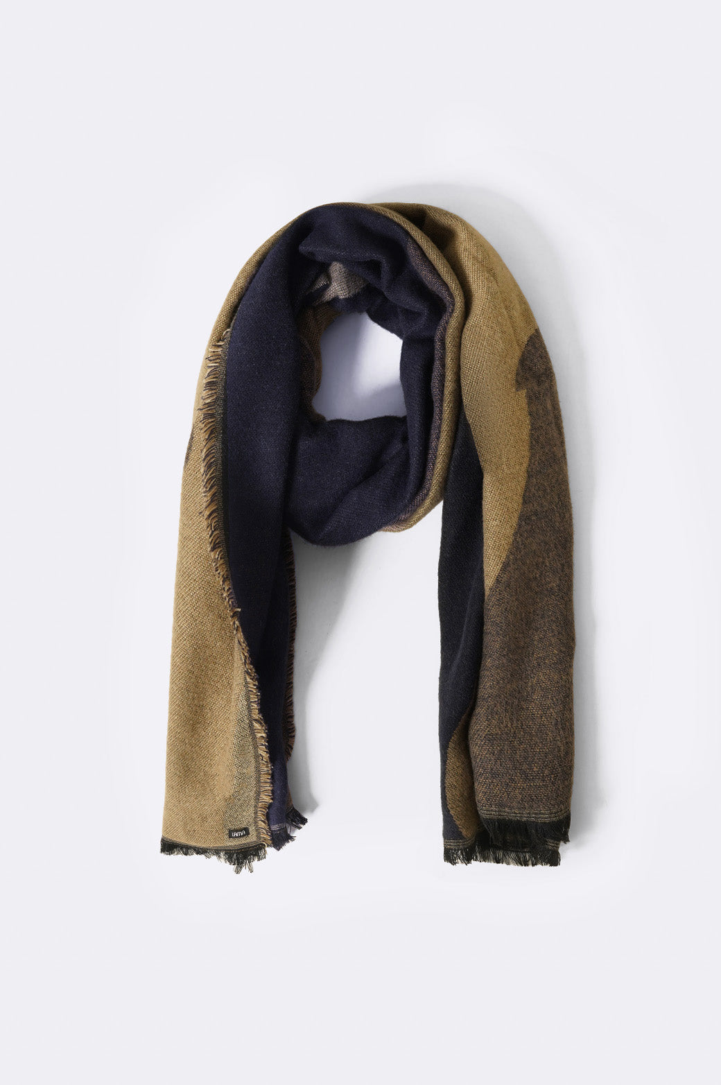 REVERSIBLE JACQUARD SCARF