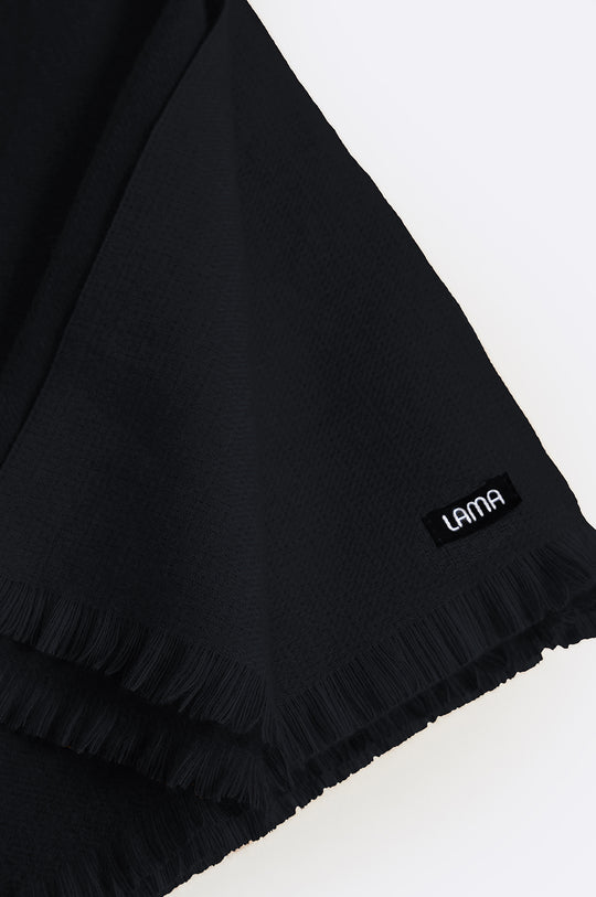 NAVY REVERSIBLE CAPE SHAWL