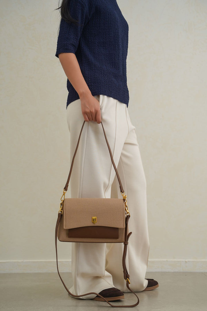 COFFEE TABARIS SHOULDER BAG