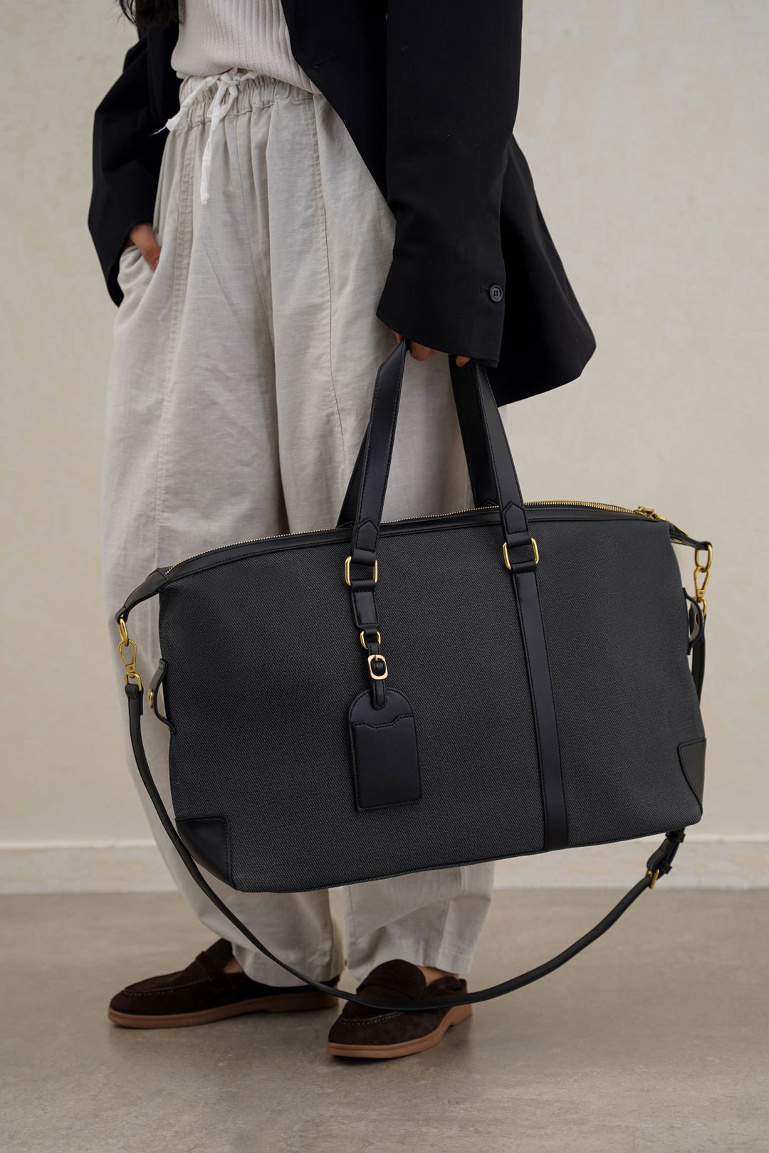 BLACK ORTAKOY UNISEX DUFFEL