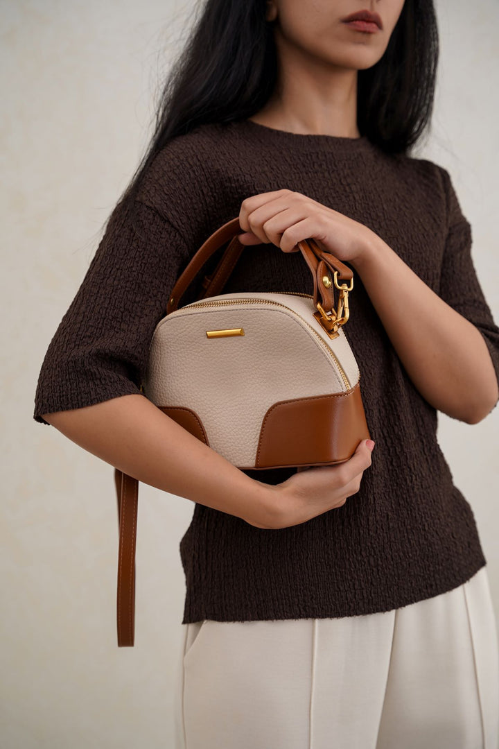 CREAM MODA VINTAGE BAG