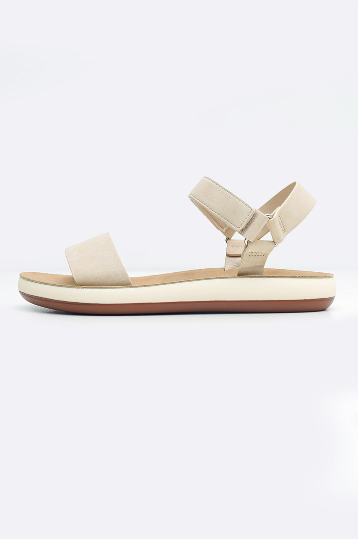 BEIGE TANGO SANDALS