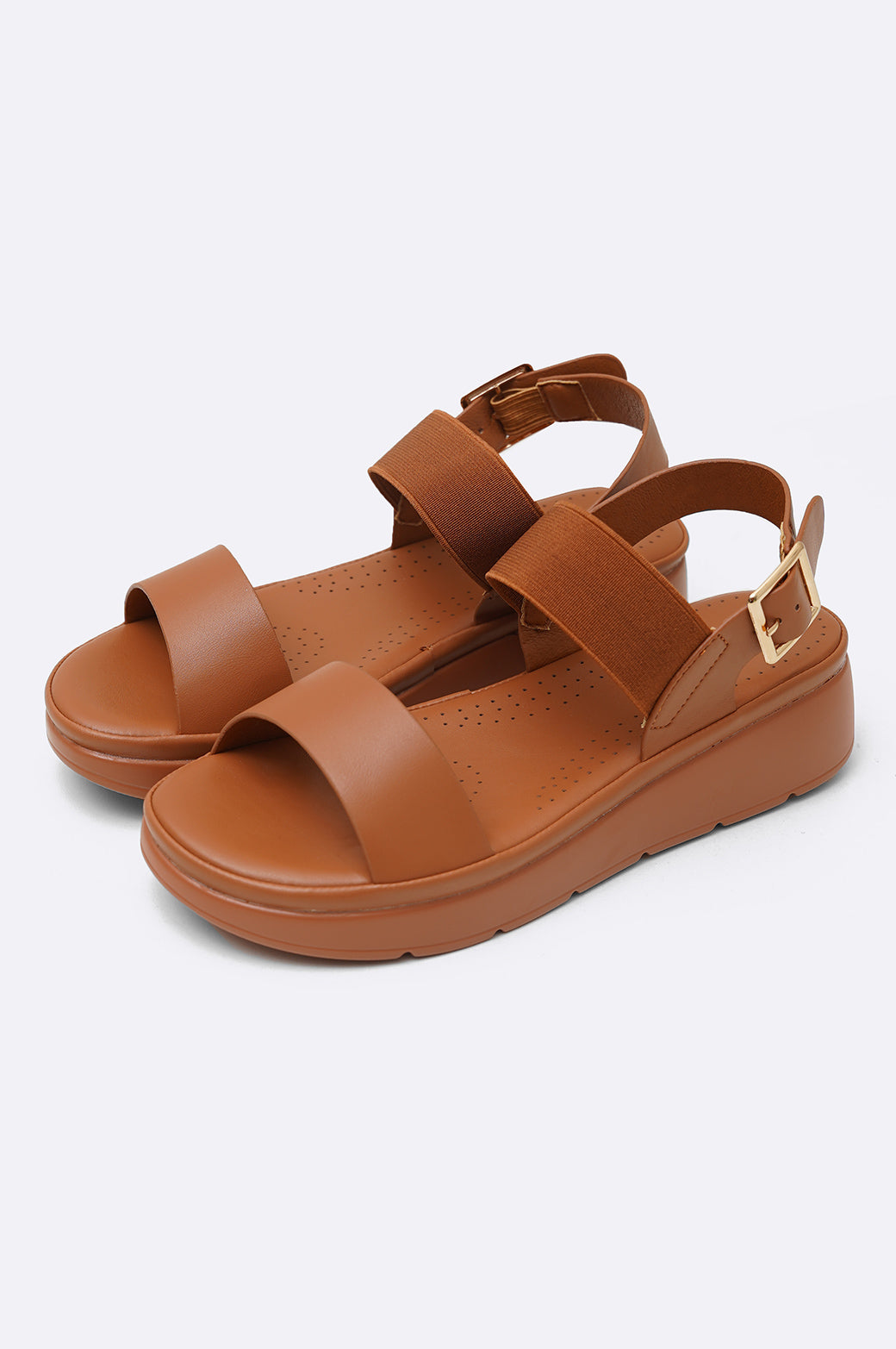 TAN LIVE WELL MAMA SANDAL