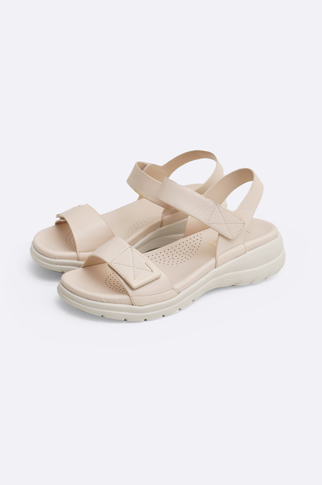 BEIGE LIGHTWEIGHT MAMA SANDALS