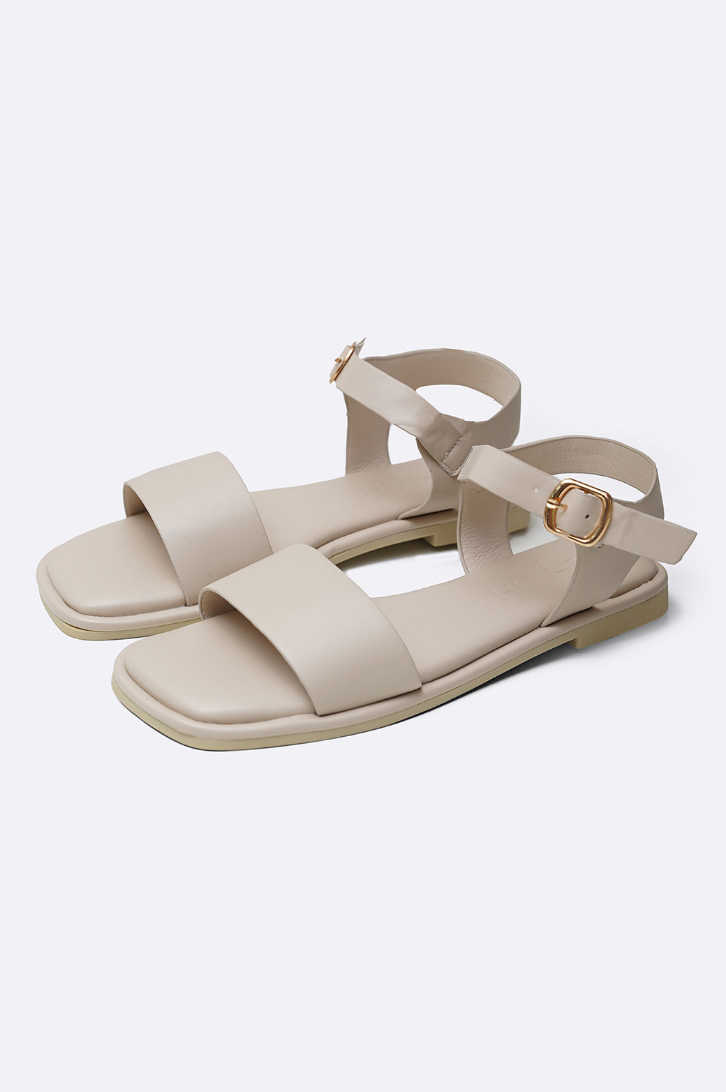 BEIGE BASIC MAMA SANDALS