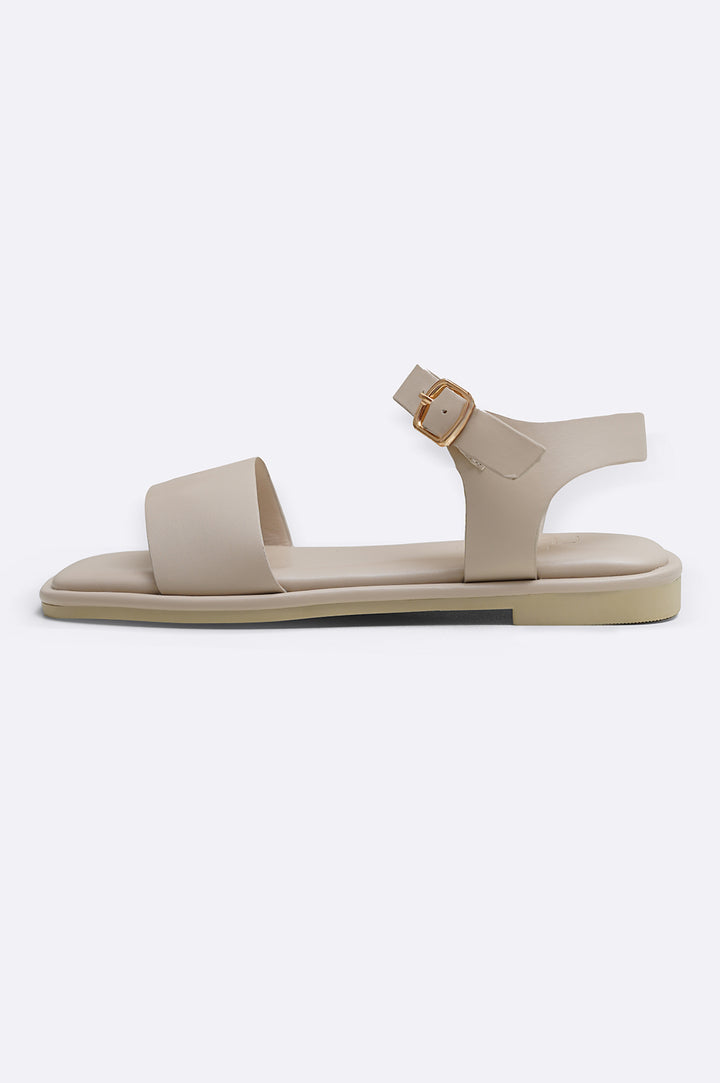 BEIGE BASIC MAMA SANDALS