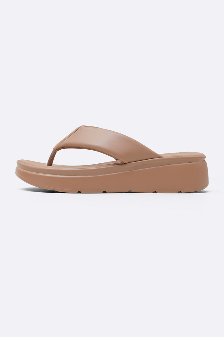 BEIGE MAMA FLIP-FLOPS