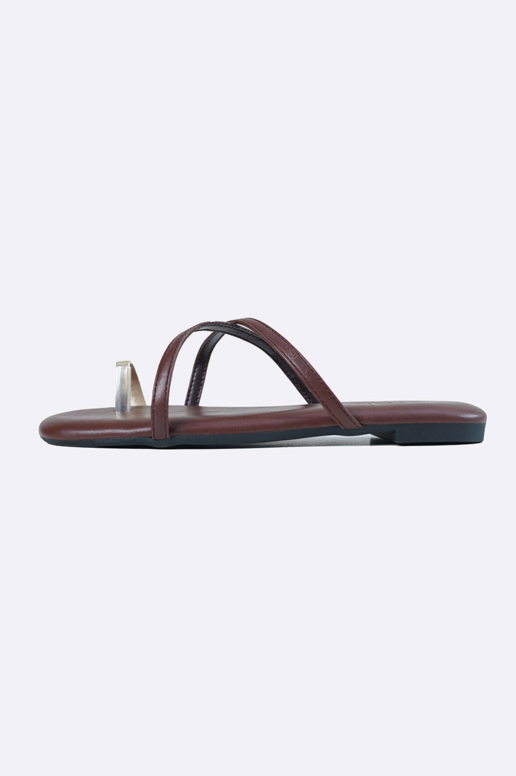 COFFEE MINIMAL TOE SLIDE