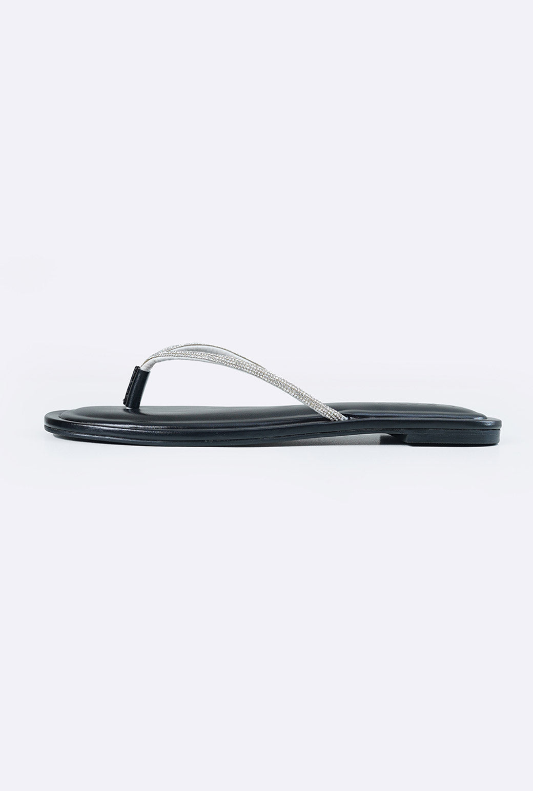 BLACK FESTIVE FLIP-FLOP