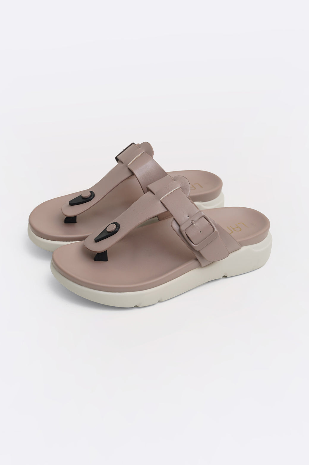 TAUPE MAMA FLY FLOPS