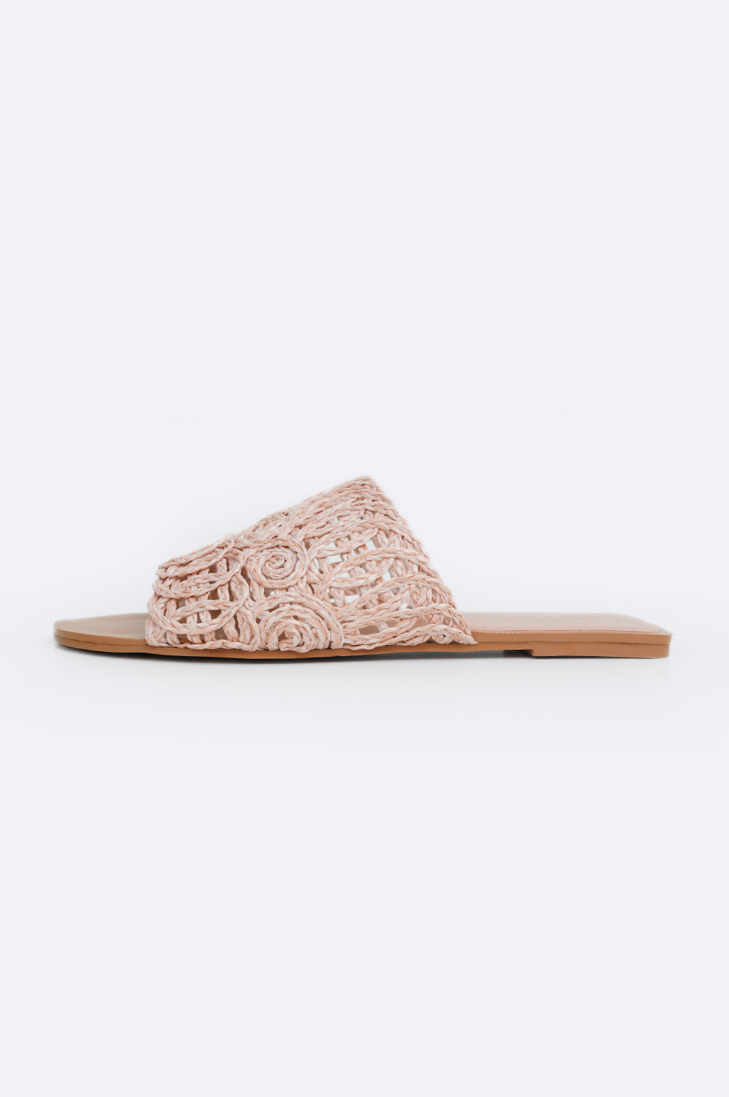 PINK RESORT STRAW SLIDE