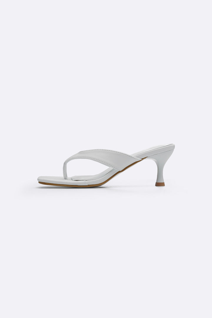 WHITE BILLIE MINI STILETTO