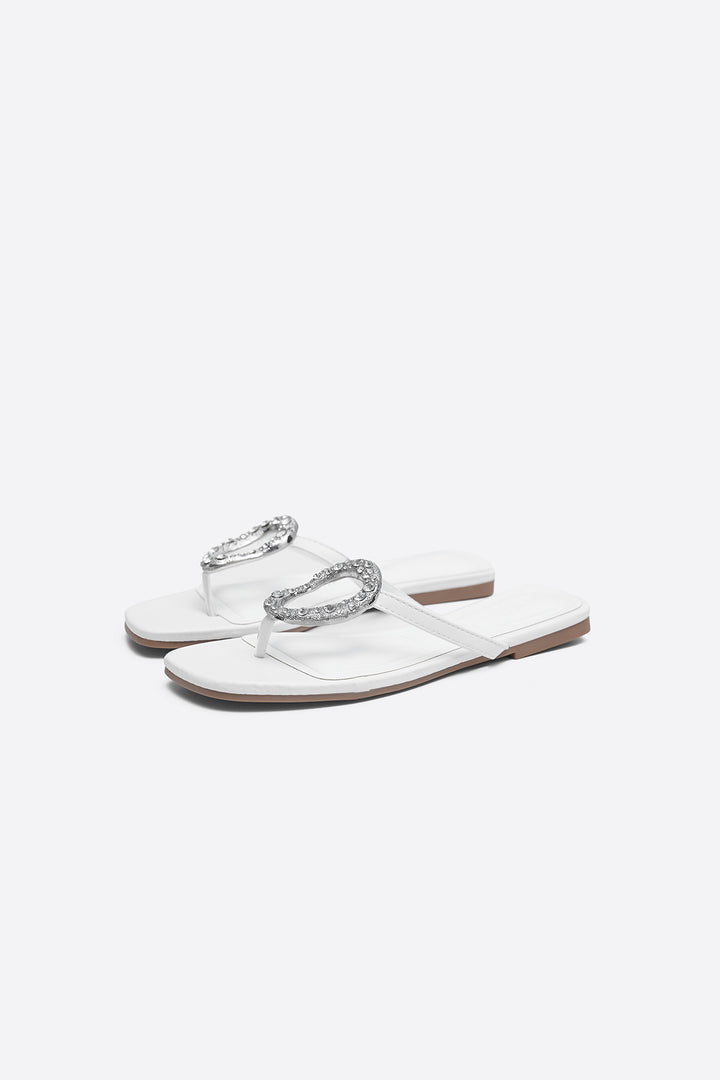 OFF WHITE BROOCH SLIDES