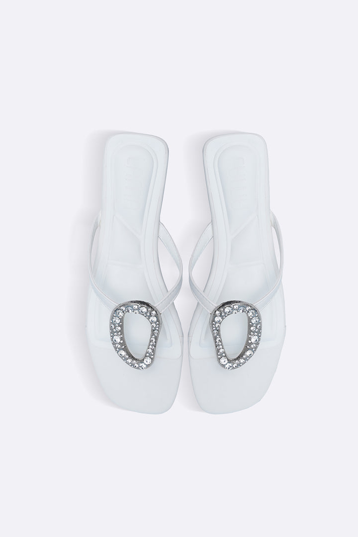OFF WHITE BROOCH SLIDES