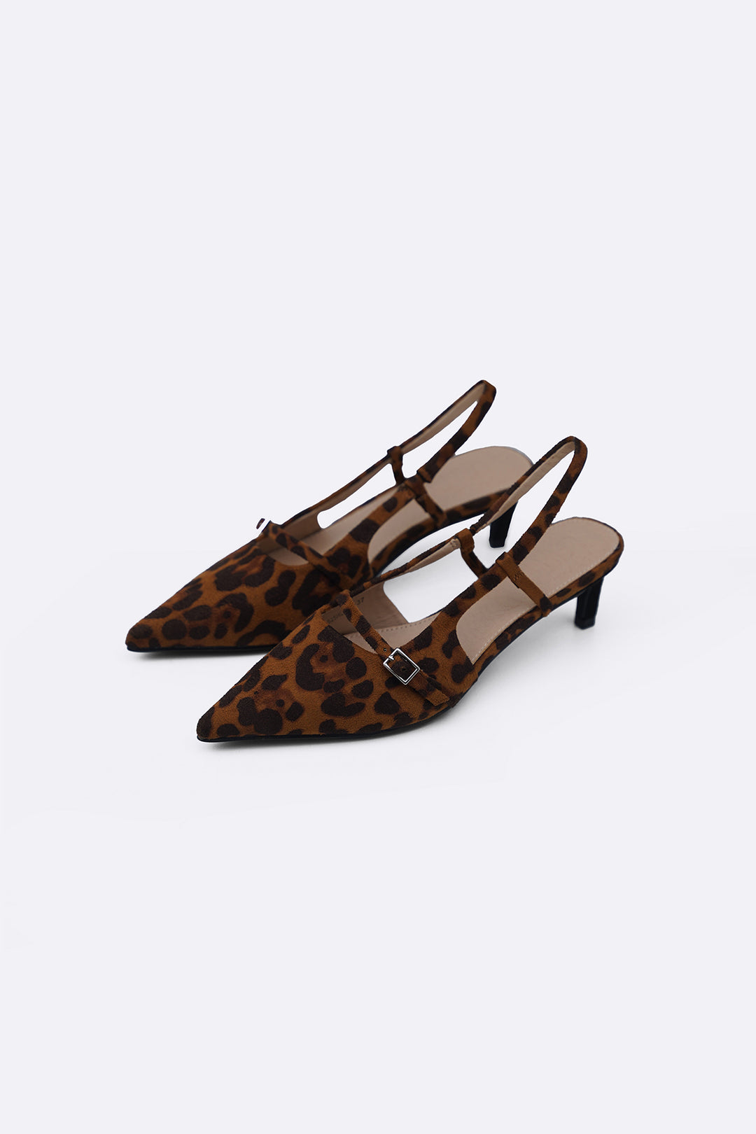LEOPARD ARIZONA MINI HEELS