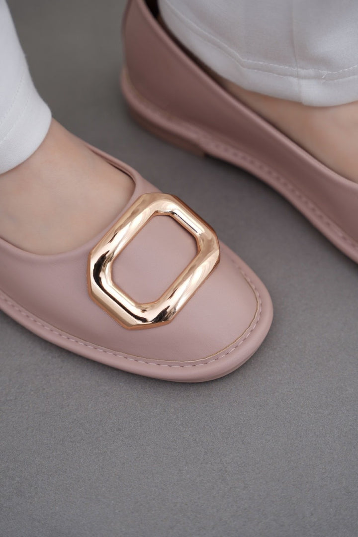 SOFT BUCKLE PUMPS