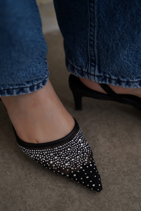 BLACK NIGHT-OUT HEELS