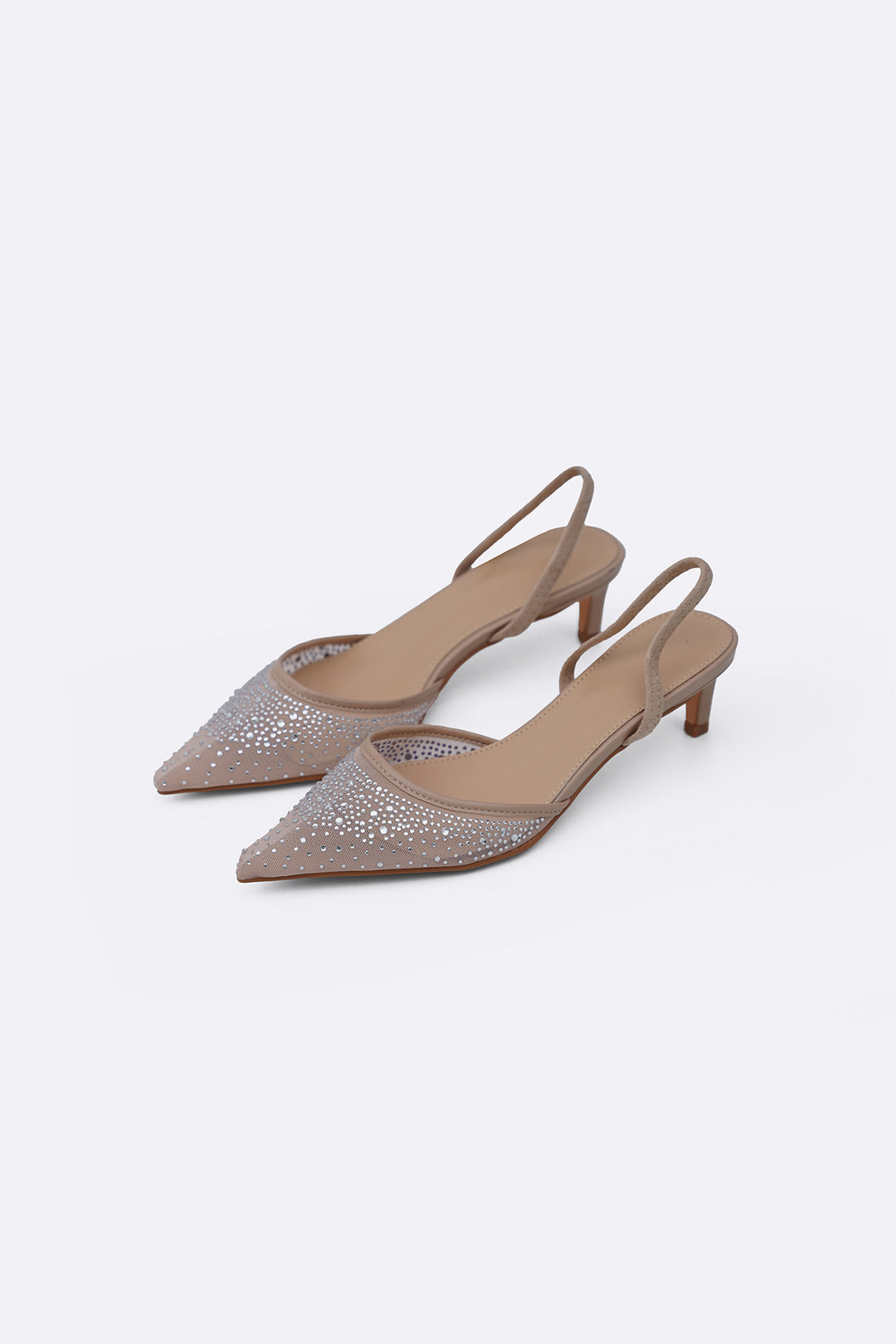 NUDE NIGHT-OUT HEELS