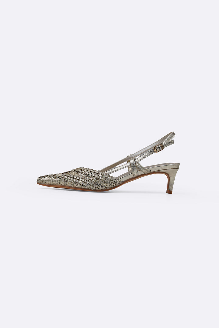 GOLD LINETTI PARTY HEELS