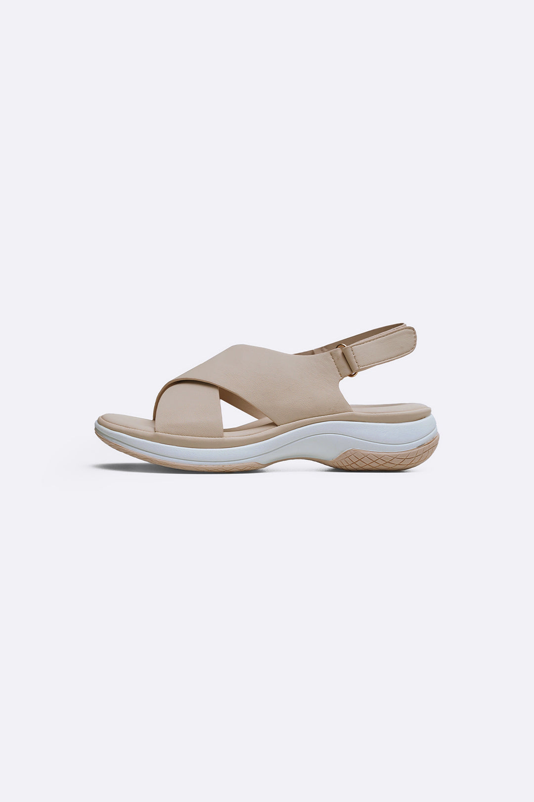 OFF WHITE CROSS MAMA SANDALS