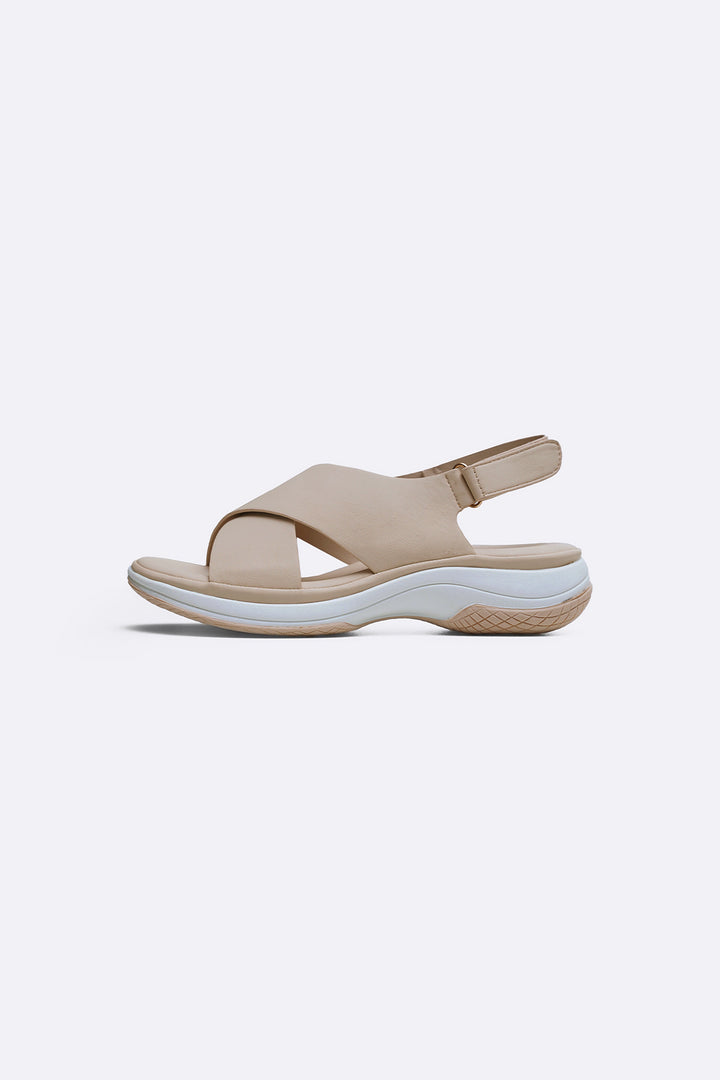 OFF WHITE CROSS MAMA SANDALS