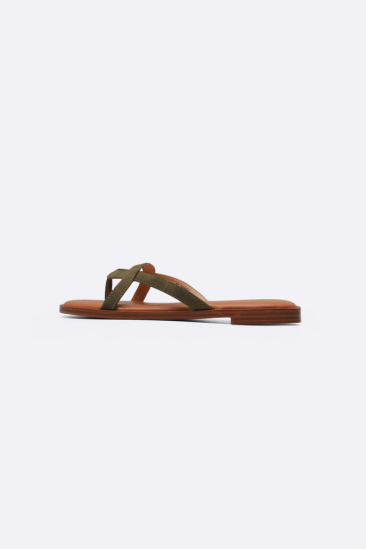 TAUPE SOFT SUMMER SLIDES