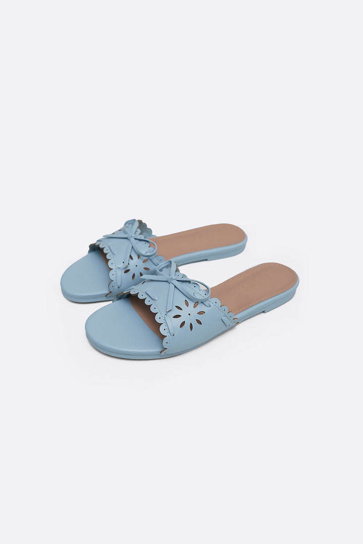 BABY BLUE SUMMER IN FLORENCE SLIDES