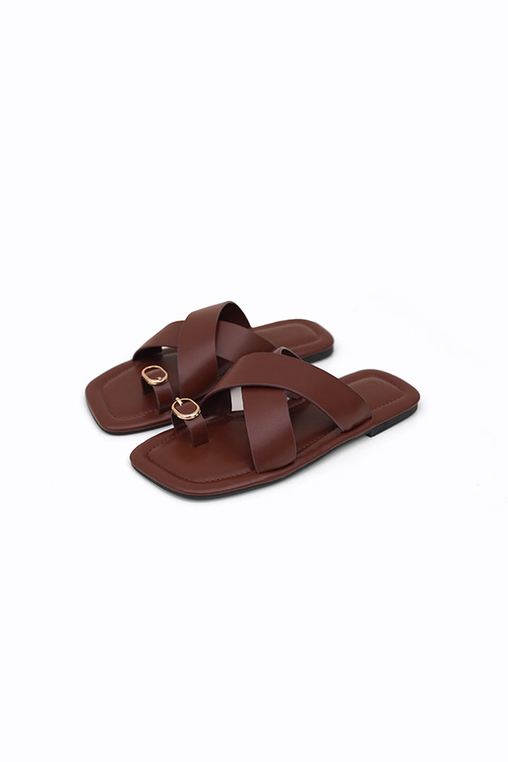 DARK BROWN CAIRO SLIDES