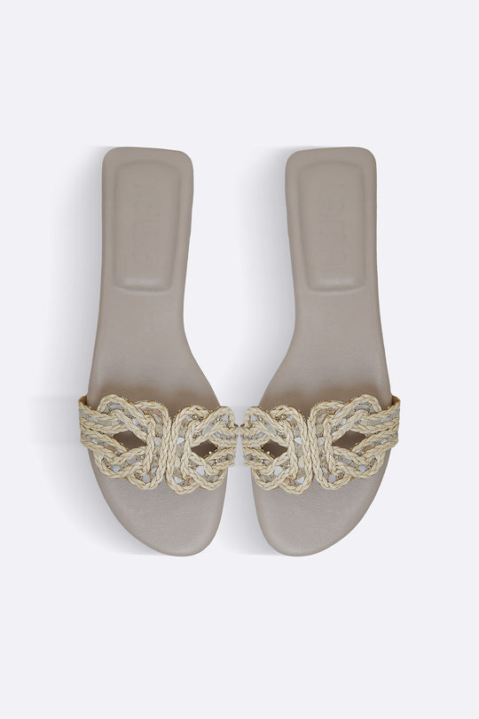 WHITE MINI CRYSTAL SLIDES