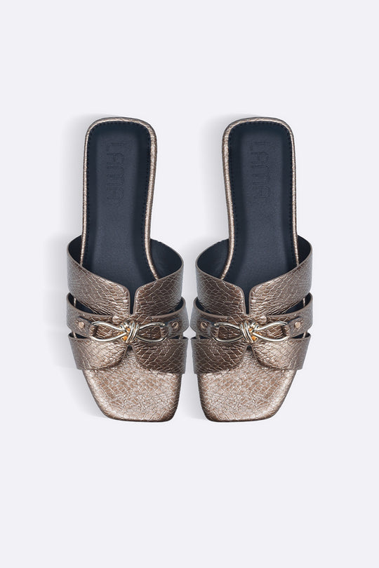 GOLD PATENT TEXTURED SLIDES