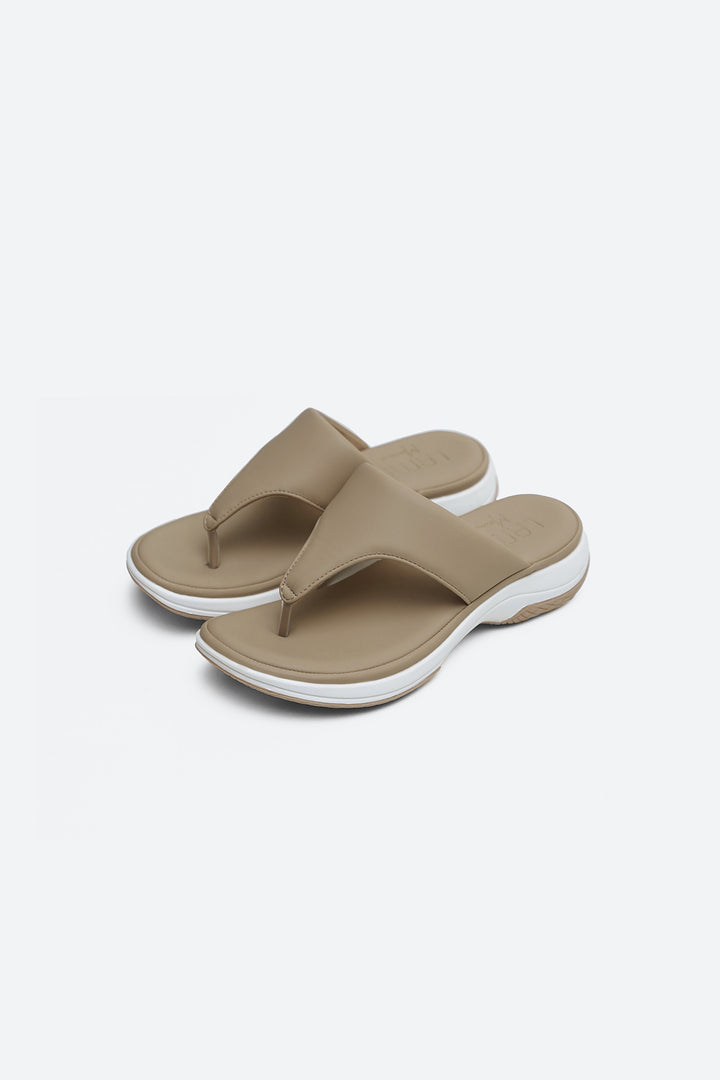 OLIVE MARSMALLOW MAMA FLIP FLOPS
