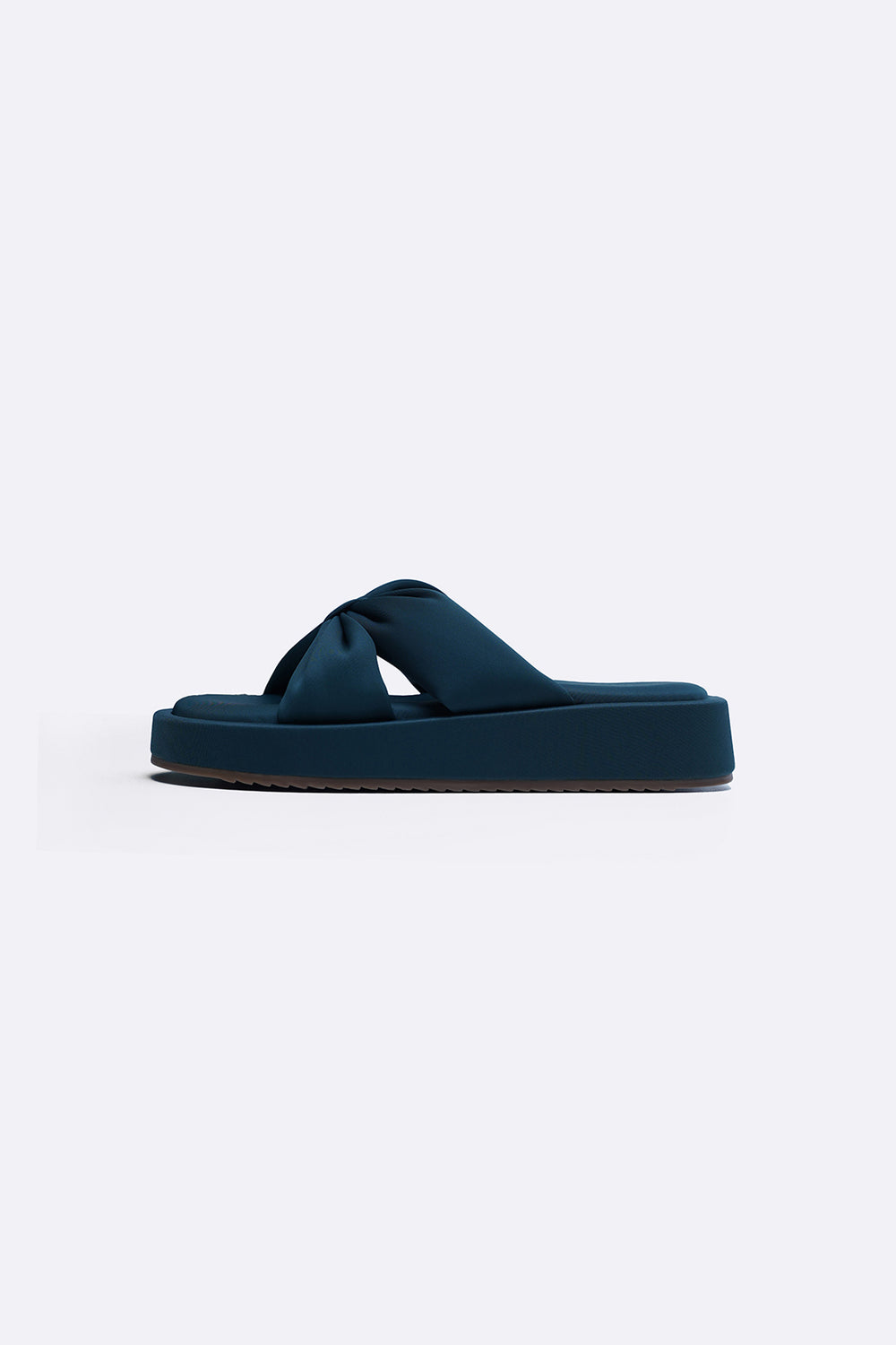 DARK GREEN BOW MAMA SLIDES