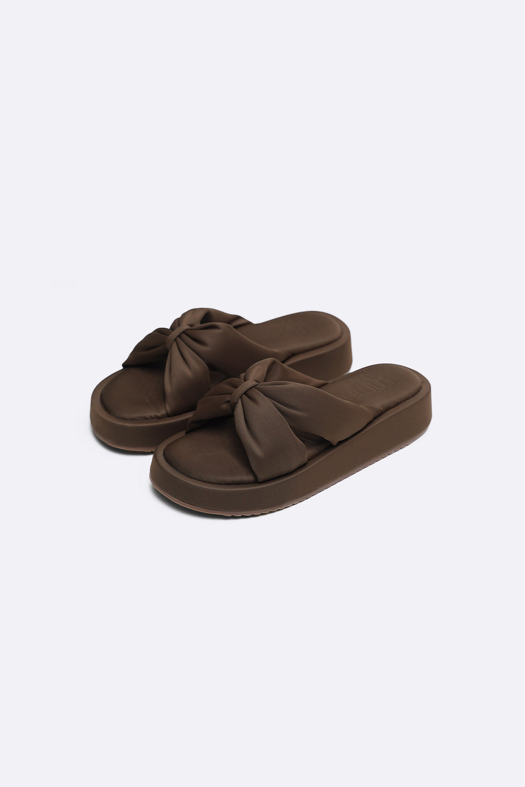 OLIVE BOW MAMA SLIDES