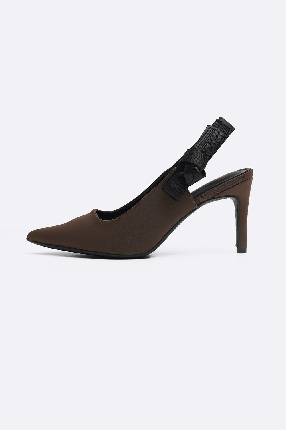 BROWN BOW KNOT HEELS-PRODUCT ISSUE