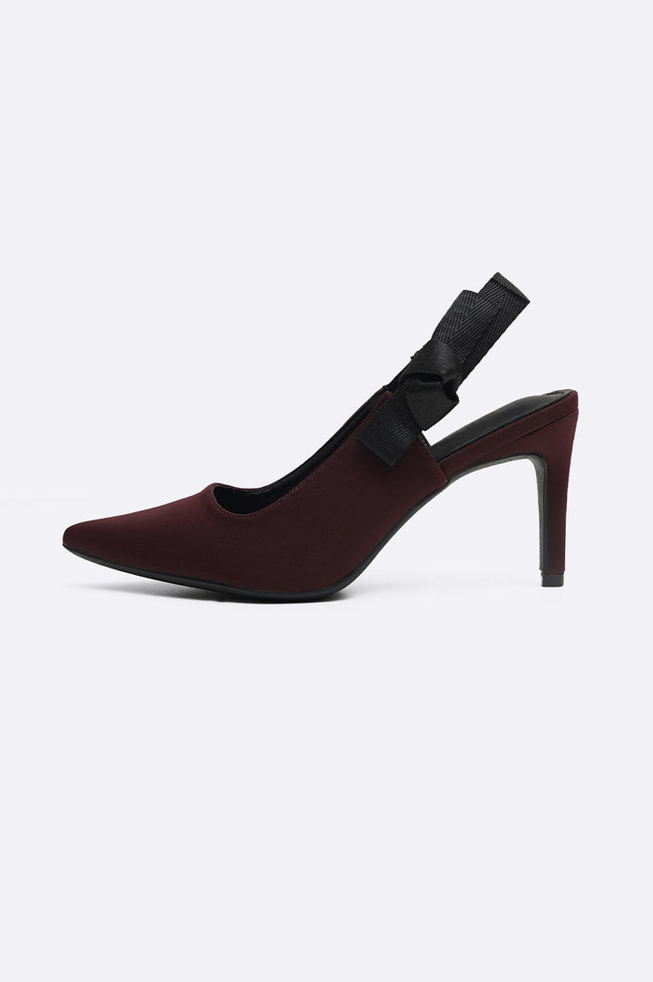 WINE BOW KNOT HEELS-PRODUCT-ISSUE