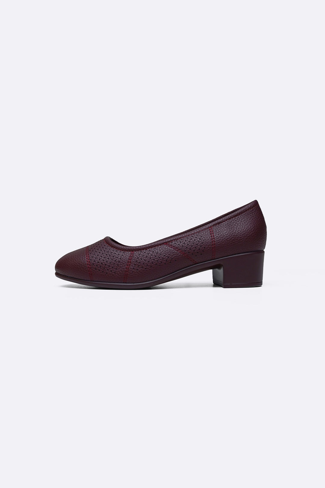 MAROON MAMA WALKING HEELS