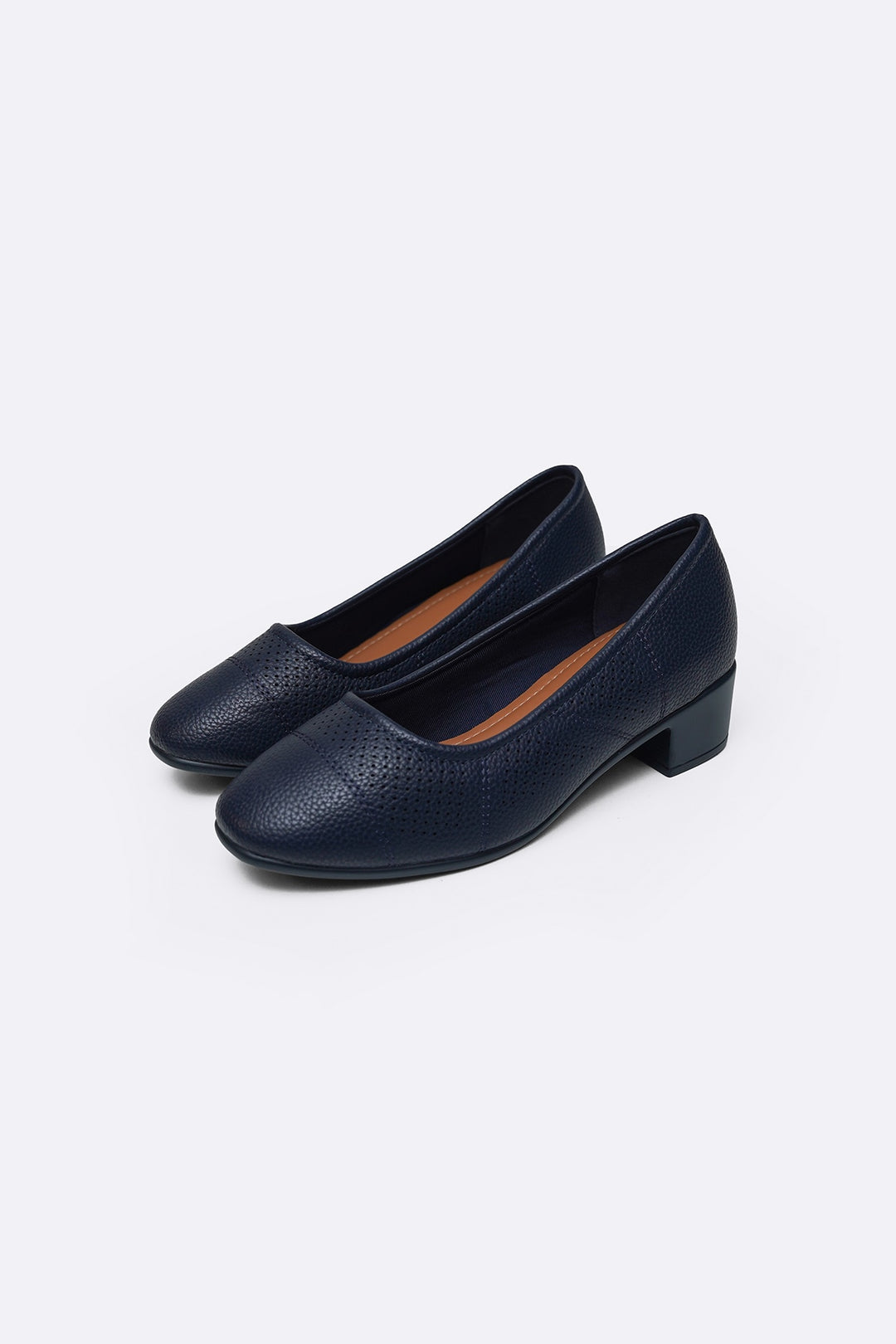 NAVY MAMA WALKING HEELS