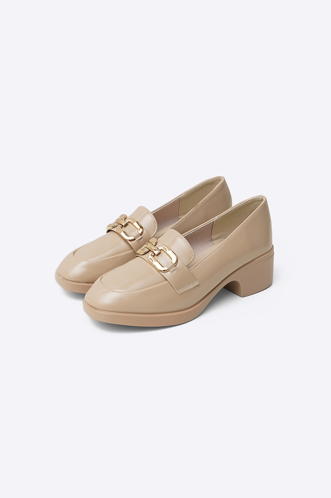 BEIGE LISA MAMA LOAFERS