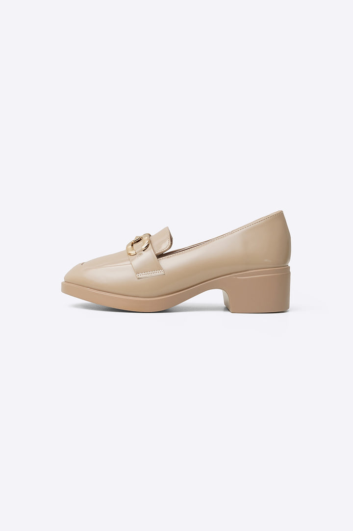 BEIGE LISA MAMA LOAFERS