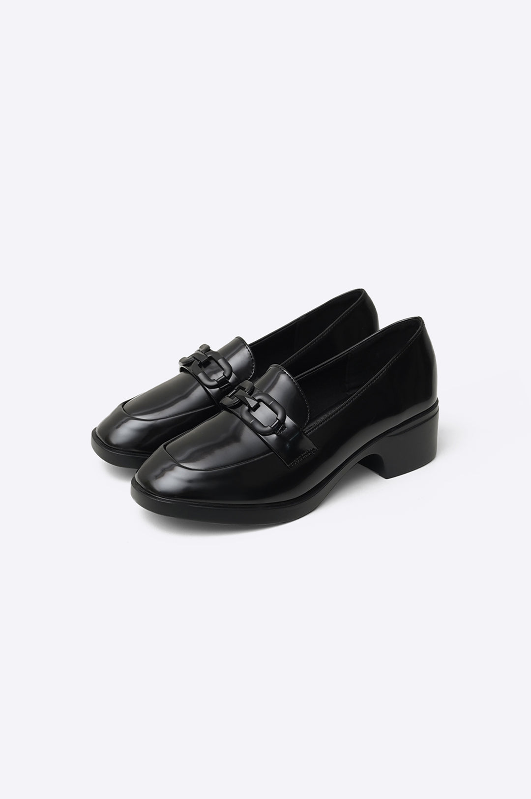 BLACK LISA MAMA LOAFERS