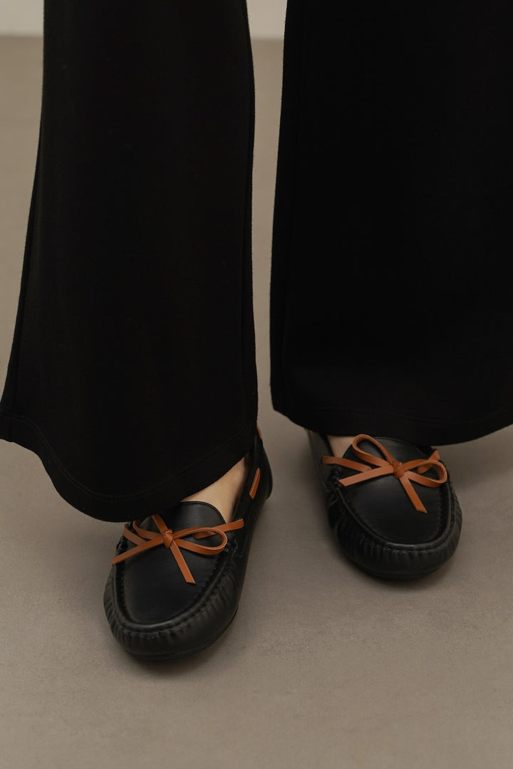 BLACK MAMA MOCCASINS